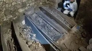 Badacze weszli do krypty