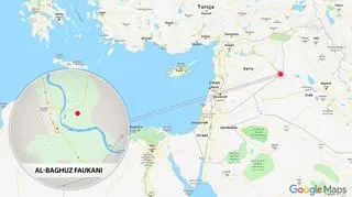 Baguz we wschodniej Syrii był ostatnim bastionem tzw. Państwa Islamskiego