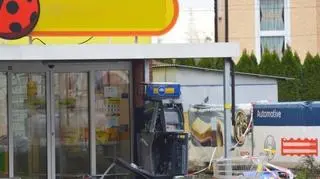 Bankomat wyleciał w powietrze