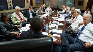 Barack Obama rozmawiał o Syrii ze swoimi doradcami ds. bezpieczeństwa 