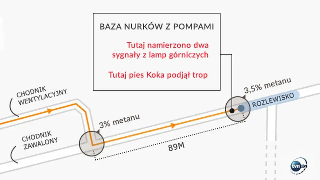 Baza nurków i nowe tropy w Zofiówce