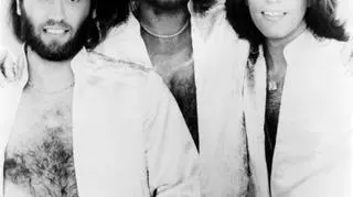 Bee Gees w latach świetności - Robin Gibb pierwszy z prawej (fot