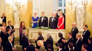 Belgijski Król Filip i Królowa Matylda wydali w Łazienkach przyjęcie na cześć Prezydenta RP Andrzeja Dudy i Małżonki Prezydenta RP Agaty Kornhauser-Dudy