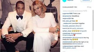 Beyonce Knowles na Intagramie