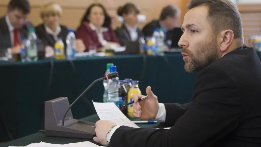 Biernaczyk przed KRS / PAP/Paweł Kula
