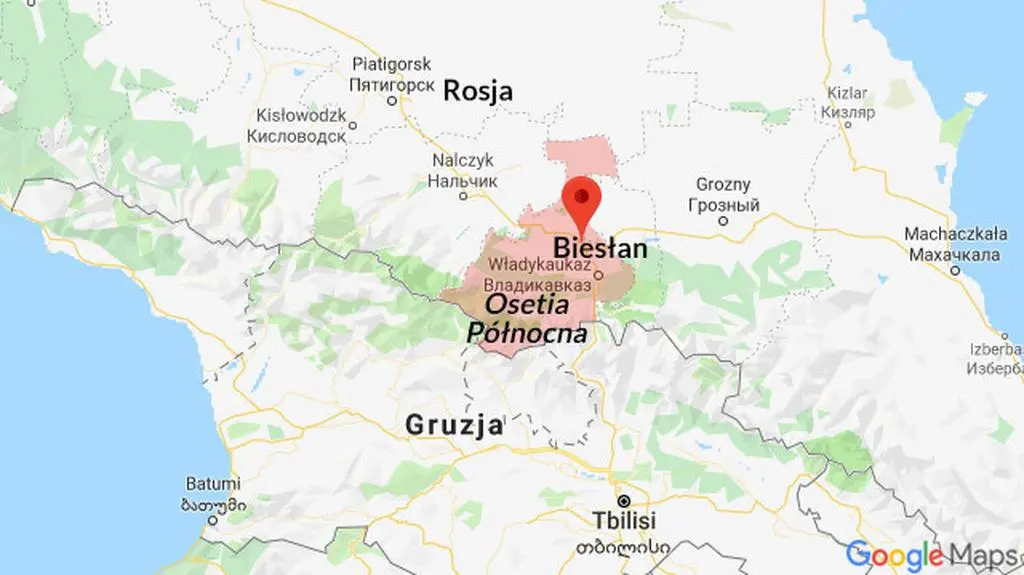 Biesłan leży w Osetii Północnej