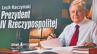Billboard Lecha Kaczyńskiego z 2005 roku (TVN24)