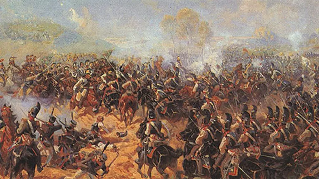 Bitwa pod Borodino pędzla Franza Roubauda