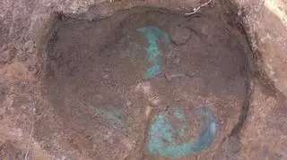 Biżuterię odkopali saperzy