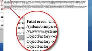 Błąd na stronie PKP Intercity