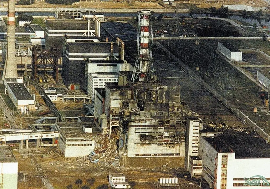 Blok IV po eksplozji