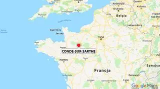 Blokada więzienia w Conde-sur-Sarthe