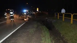 BMW uderzyło w dziki