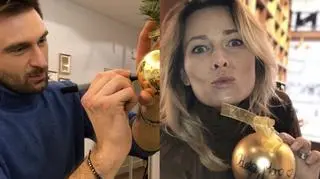 Bombki podpisali m.i. Mateusz Hładki i Odeta Moro