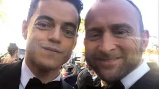 Borys Szyc i laureat Oscara - Rami Malek
