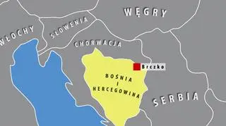 Brczko leży na północy kraju
