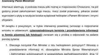 Brejza skierował pytania do Brudzińskiego
