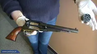 Broń, którą straszyli napastnicy 