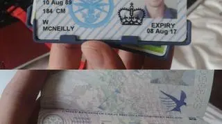 Brytyjczyk na dowód umieścił w sieci zdjęcie swojego paszportu i karty identyfikacyjnej Royal Navy