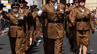 Brytyjscy żołnierze na paradzie Pride in London