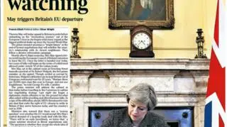 Brytyjska prasa o początku Brexitu