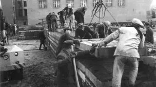 Budowa muru, sierpień 1961