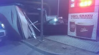Budynek został zniszczony