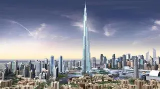 Burj Dubai to na razie najwyższy budynek świata - ma 828 metrów wysokości i 517 tys. metrów kwadratowych powierzchni (fot. materiały prasowe)