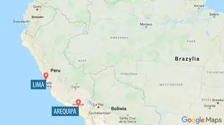 Bus jechał z Limy do Arequipy