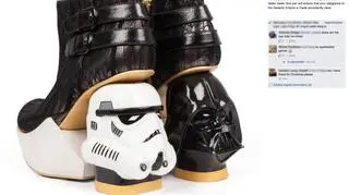 Buty inspirowane "Gwiezdnymi Wojnami"