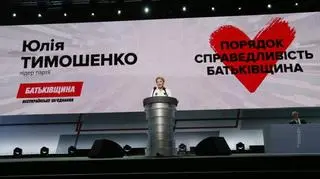 Była premier Julia Tymoszenko obiecuje wyborcom niższe ceny gazu 