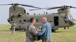 "Byli sympatyczni, pozwolili wejść na pokład"