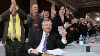 Były prezydent na kongresie