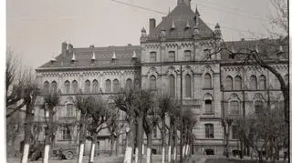 Były szpital Zakonu Kawalerów Maltańskich w latach 60. XX wieku