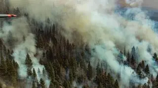 C-130 Hercules w akcji nad ogniem