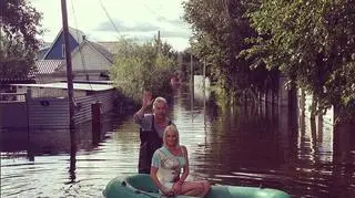 Celebrytka przekonuje, że chciała w ten sposób zwrócić większą uwagę Rosjan na powódź na Dalekim Wschodzie