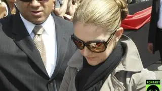 Celine Dion rozdaje autografy na Bulwarze Czerwieńskim (fot. Bartosz)