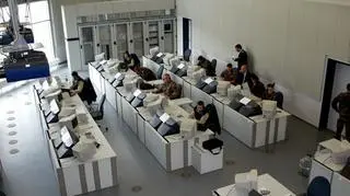 Centrum dowodzenia w Altmark. Dowódcy nadzorują ćwiczenia