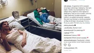 Ceremonię dokończyli w szpitalu