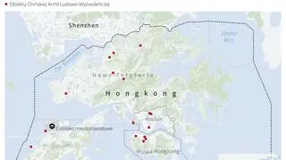 Chińskie obiekty wojskowe w Hongkongu