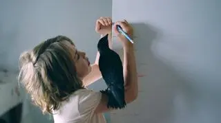 Chłopca gra Rick Lens