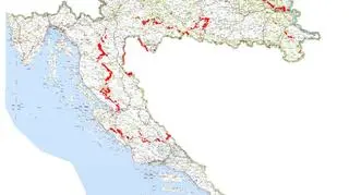 Chorwacja. Pola minowe w kraju. Sytuacja z sierpnia 2015 r.