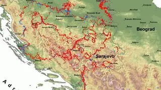 Chrowacja, Bośnia i Hercegowina i Serbia. Wciąż aktywne pola minowe