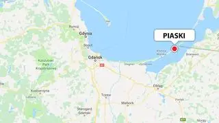 Ciała mężczyzn znaleziono w miejscowości Piaski (inaczej Nowa Karczma) 