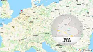 Ciała Polaków znaleziono w samochodzie wydobytym z kanału w miejscowości Obdam