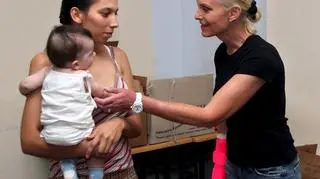 Cindy McCain w Gruzji / PAP/EPA