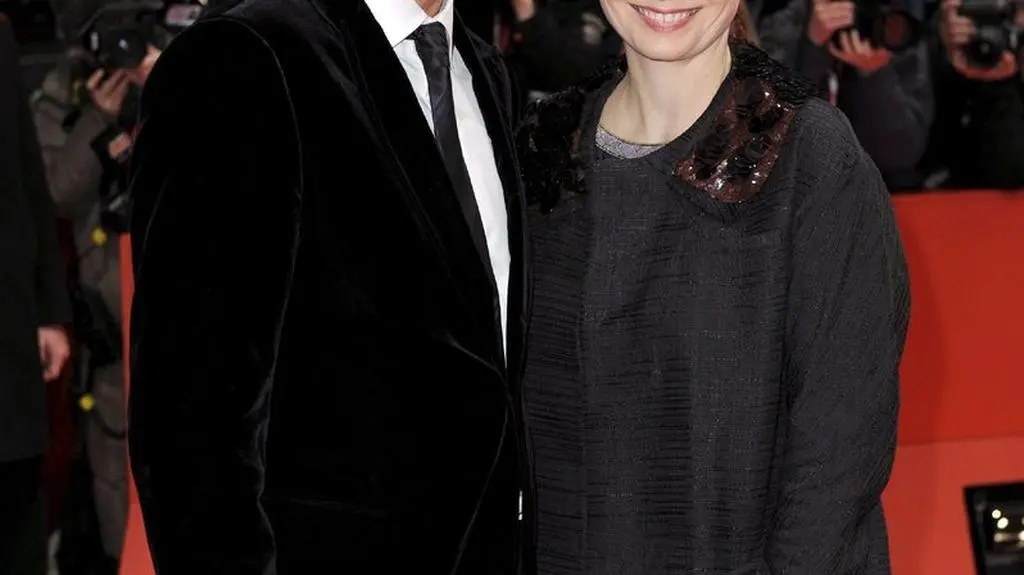 Clive Owen z partnerką (EPA)