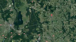 Cmentarz znajdował się w Maszewie w powiecie goleniowskim
