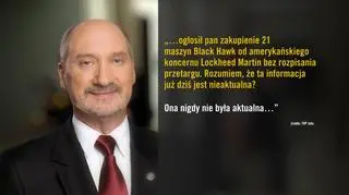 Co powiedział Antoni Macierewicz w wywiadzie dla TVP Info