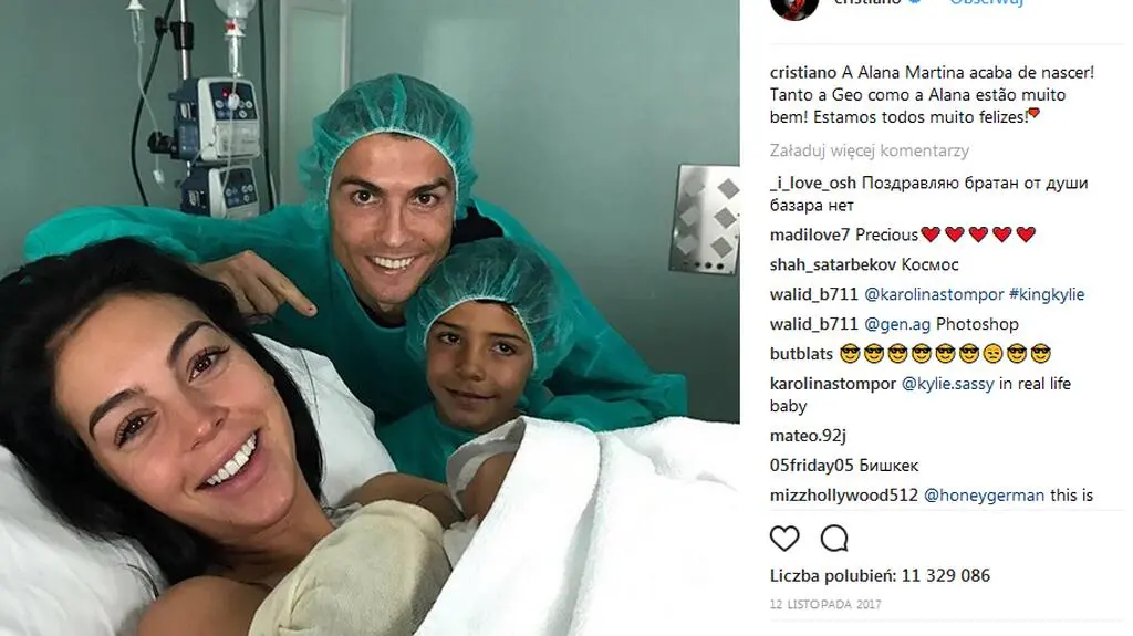 Córka Ronaldo - Alana Martina